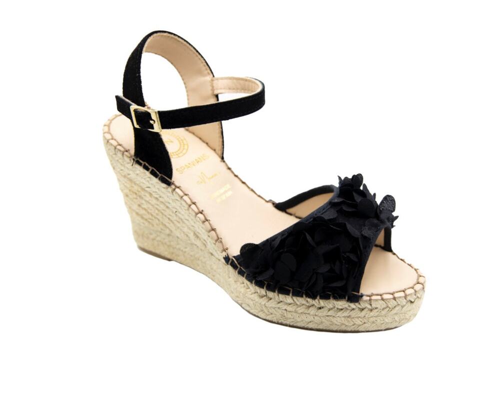 Espadrille Wedge Sandals Eva | 3" Wedge | Handmade in Spain